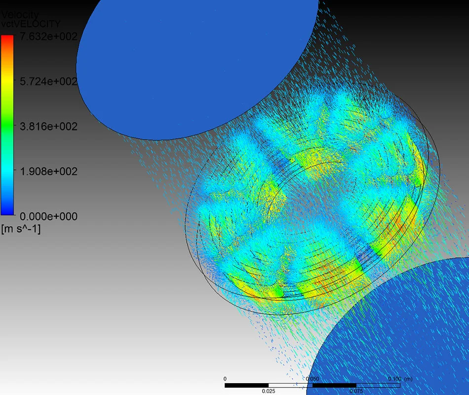 Ported plate flow valve analysis