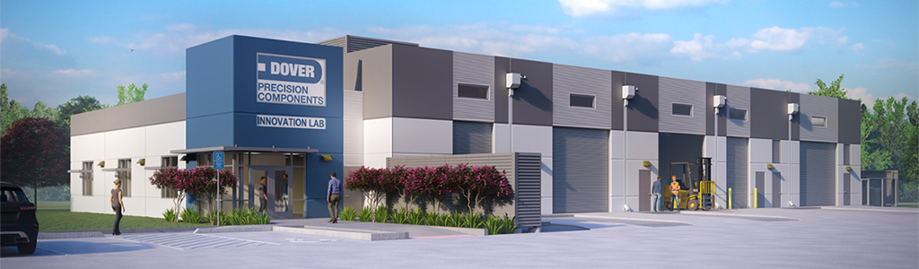 Dover Precision Components Innovation Lab rendering